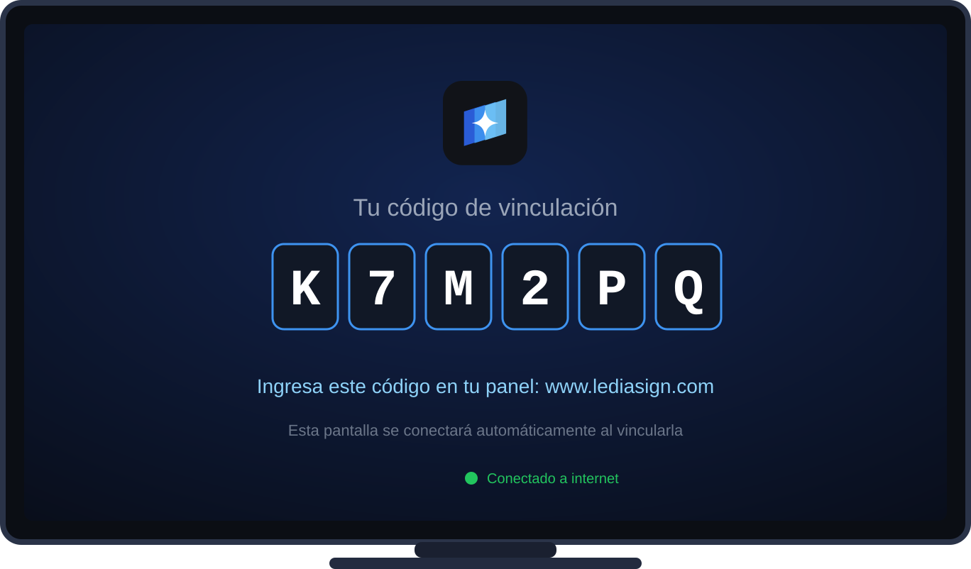 Vincula tu pantalla